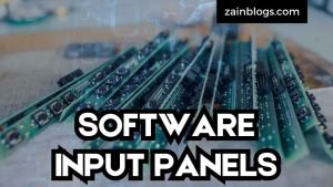 SOFTWARE INPUT PANELS