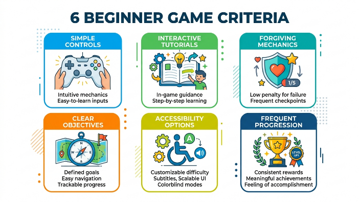 10 Best Video Games for Beginners with Easy Gameplay