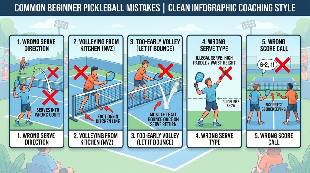 Pickleball Rules for Beginners 2026: