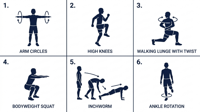 12 Warm-Up Exercises Before Sports for Better Performance