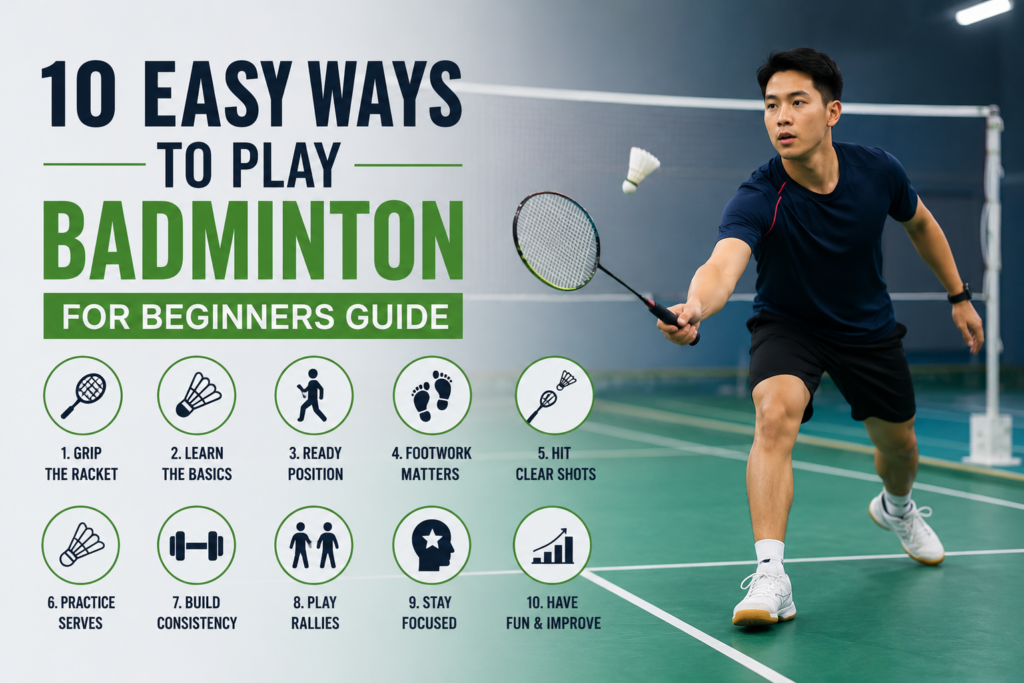 10 Easy Ways to Play Badminton for Beginners Guide